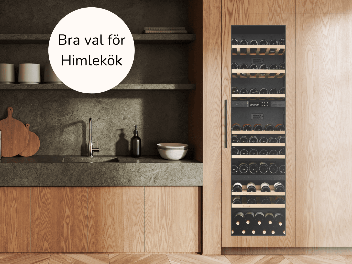Vigneron Integrated – vinkylar för högskåp