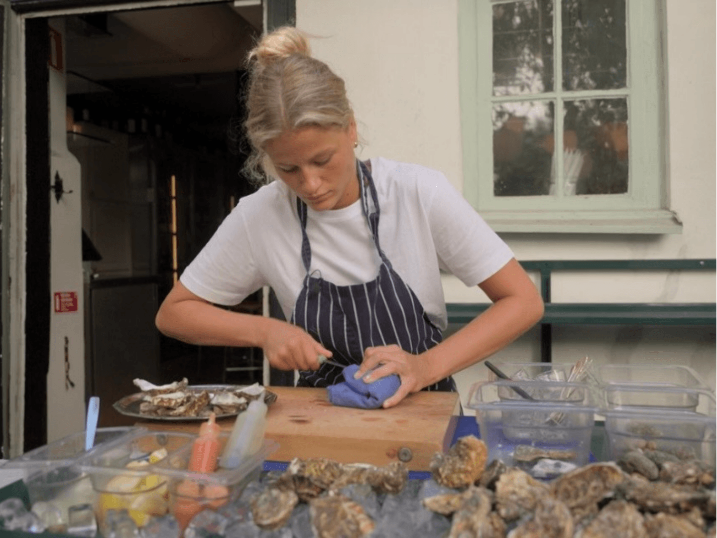 En passionerad kock med stor personlighet